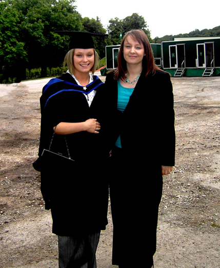 Jo & Katie (Jo's teacher Graduation)